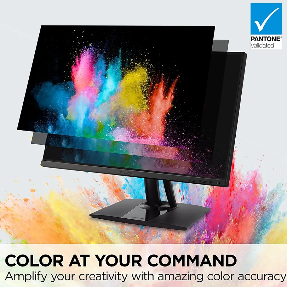 Online ViewSonic 27" 4K Ultra HD 60Hz LED Monitor, Black (VP275-4K)