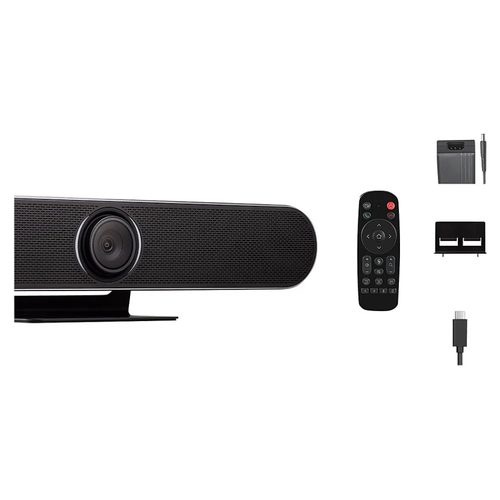 Sale ViewSonic 4K (3840 x 2160) Wide-Angle Conference Webcam, 8 Megapixels, Black (VB-CAM-201)