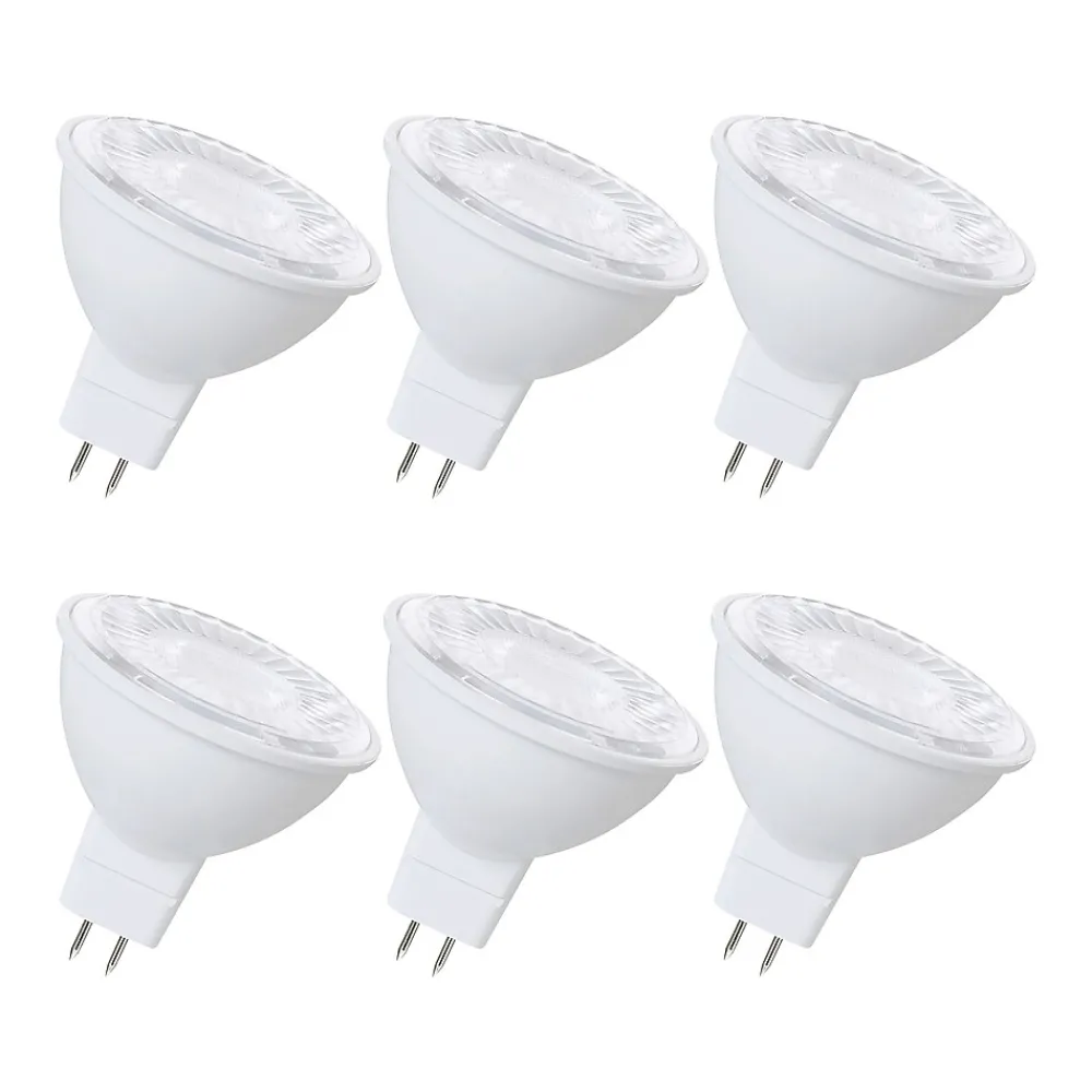 Viribright 7-Watt Soft White LED Floodlight Bulb, 6/Box (450161-ES)
