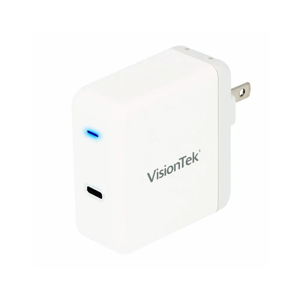USB-C 30W Quick Charger, White (901282)<VisionTek Sale
