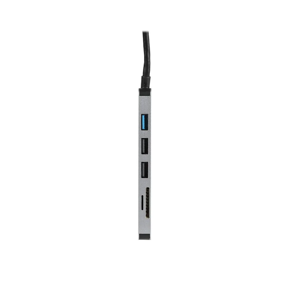 Vivitar Creator Series 6-Port USB-C Hub, Silver (VIVRW7320-NOC-STK-16)
