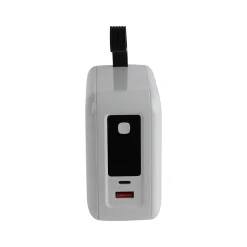 PWRFL ProCharger USB-A/USB-C Power Bank, 27000mAh, White (PWR3010-WHT-T35-12)<Vivitar Best