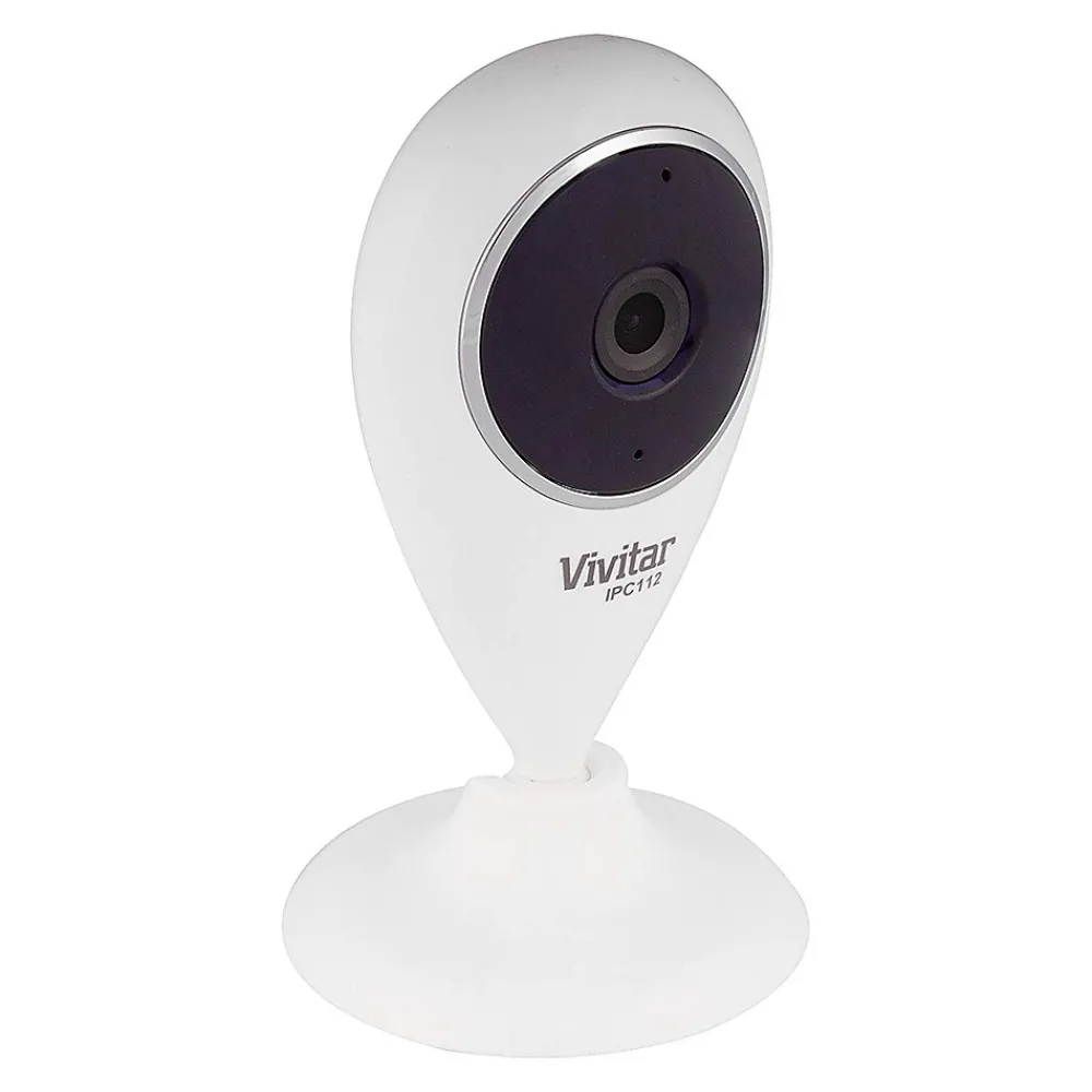 Vivitar Smart Security Indoor Wi-Fi Camera, White (IPC112E)