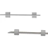 Shelving*V-Light MDF Wall-Mounted Shelf, 22", White, 2/Pack (VW141023W)