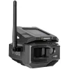 VOSKER V150 Outdoor Wired/Wireless Solar Security Camera, Black (V150-US)