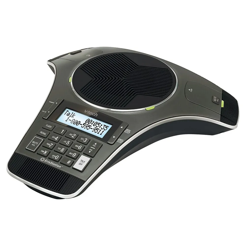 VTech ErisStation VCS702 Cordless Phone, Gunmetal