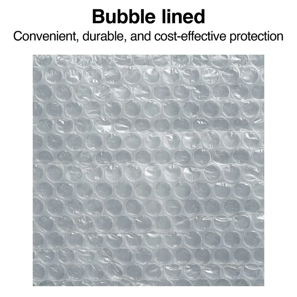 Staples 8.5"W x 11"L Peel & Seal Bubble Mailer, #2, 8/Pack (51627-CC)