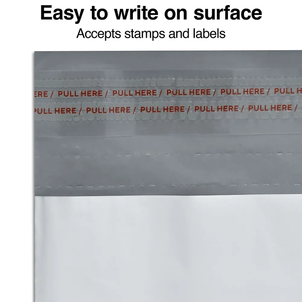 Online Staples 12"W x 15.5"L Self Seal Poly Mailer, 5/Pack (56549)