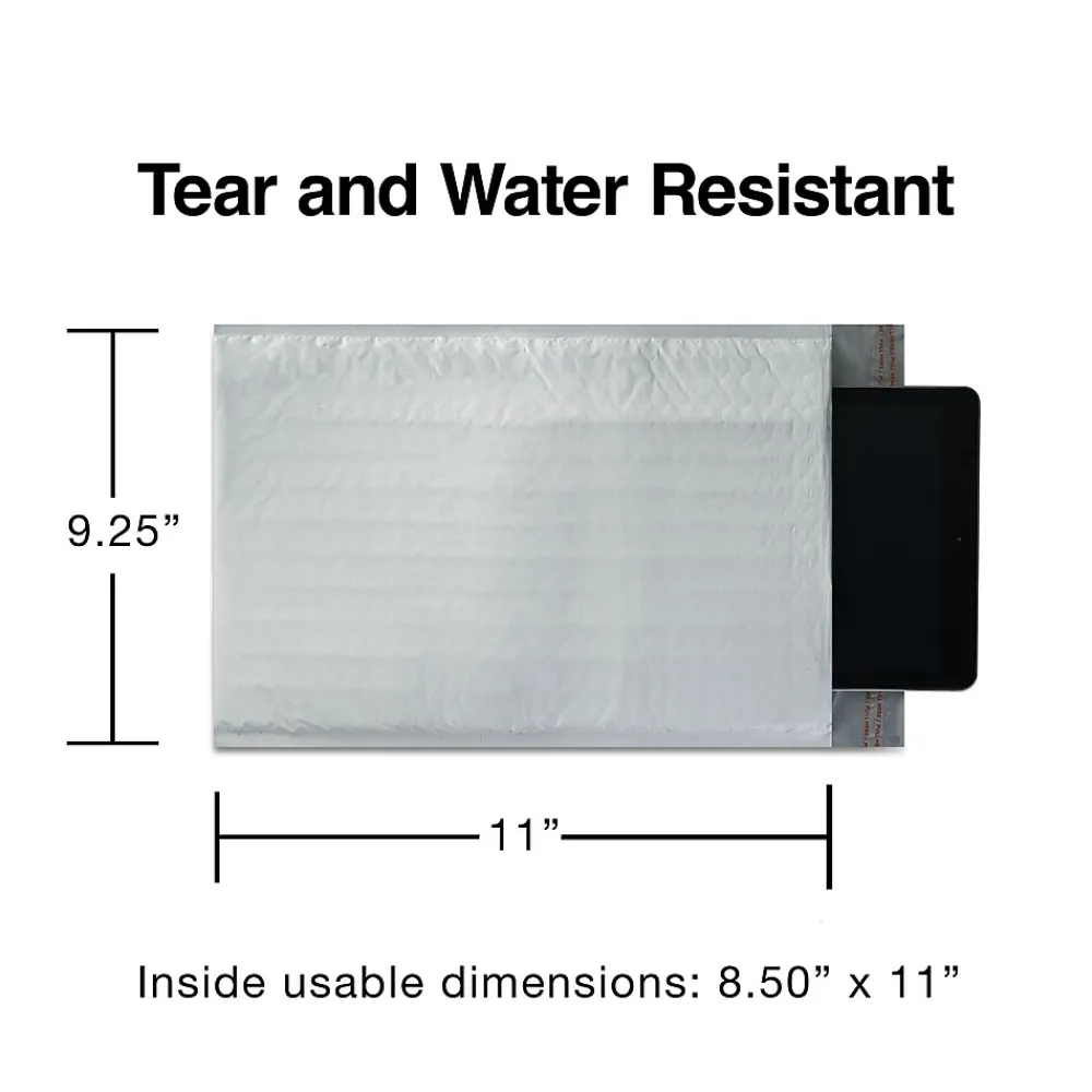 Clearance Staples 8.5"W x 11"L Self-Sealing Bubble Mailer, #2, 25/Carton (ST56609B)