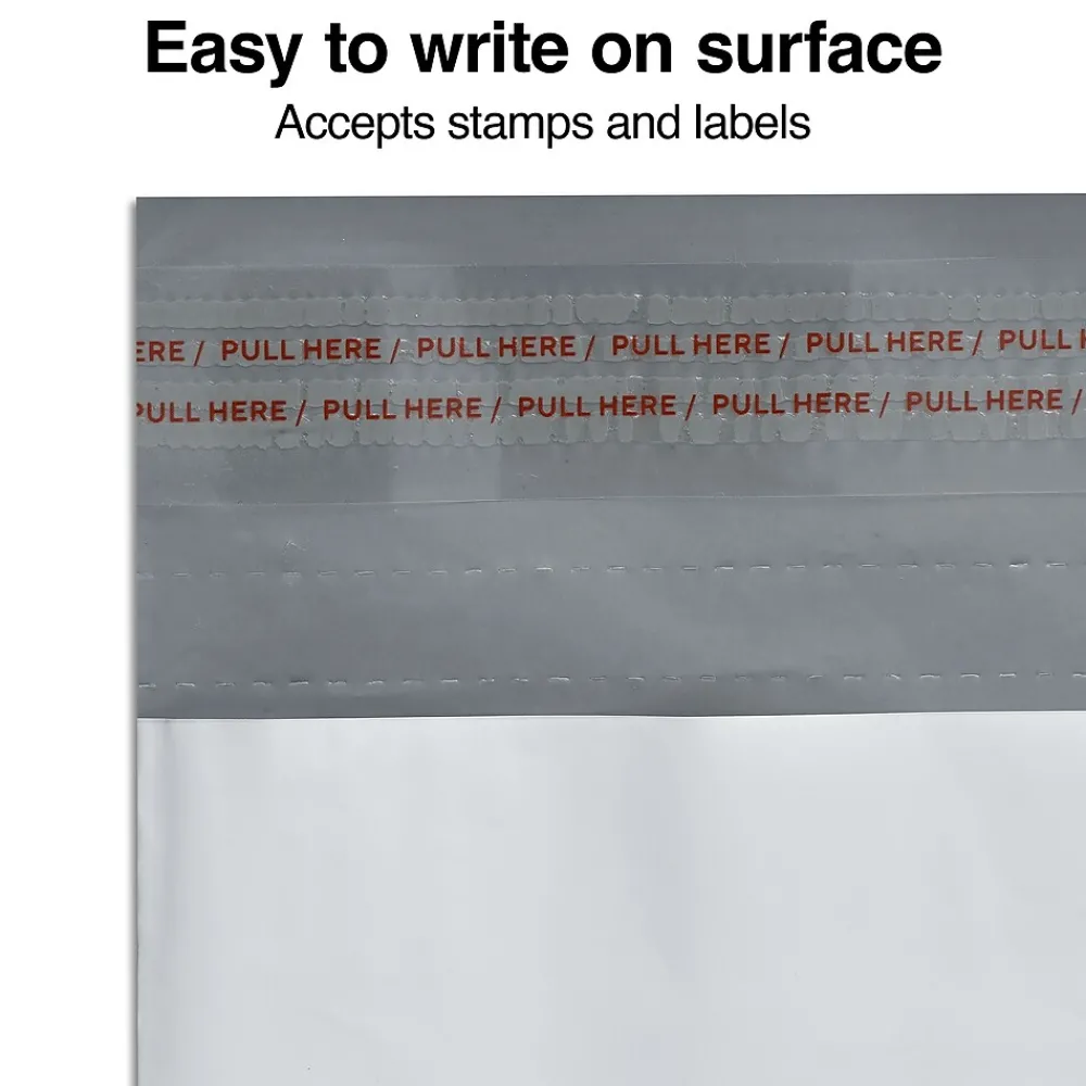 Hot Staples 10"W x 13"L Peel & Seal Poly Mailer, 5/Pack (56554)