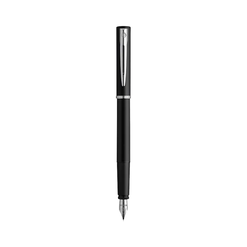 Pens|Waterman Allure Fountain Pen, Fine Nib, Blue Ink (2029061)