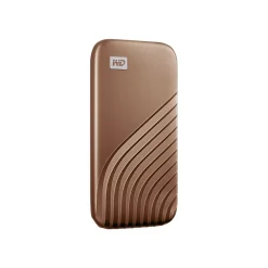Discount WD My Passport 1TB USB 3.2 External Solid-State Drive, Gold (BAGF0010BGD-WESN)