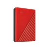 Online WD My Passport 4TB USB 3.2 Gen 1 External Hard Drive, Red (BPKJ0040BRD-WESN)
