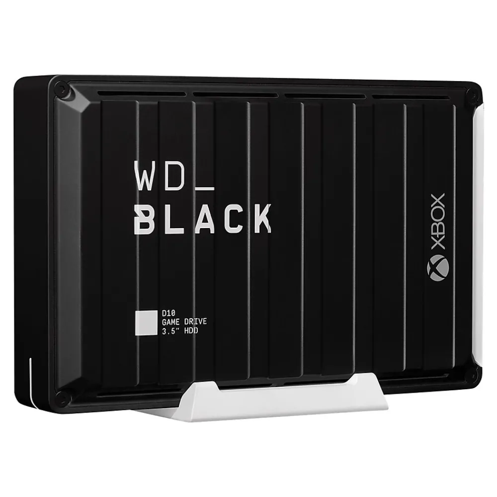 Clearance Western Digital WD WD_BLACK D10 Game Drive for Xbox One 12TB External Portable Hard Drive, Black (WDBA5E0120HBK-NESN)