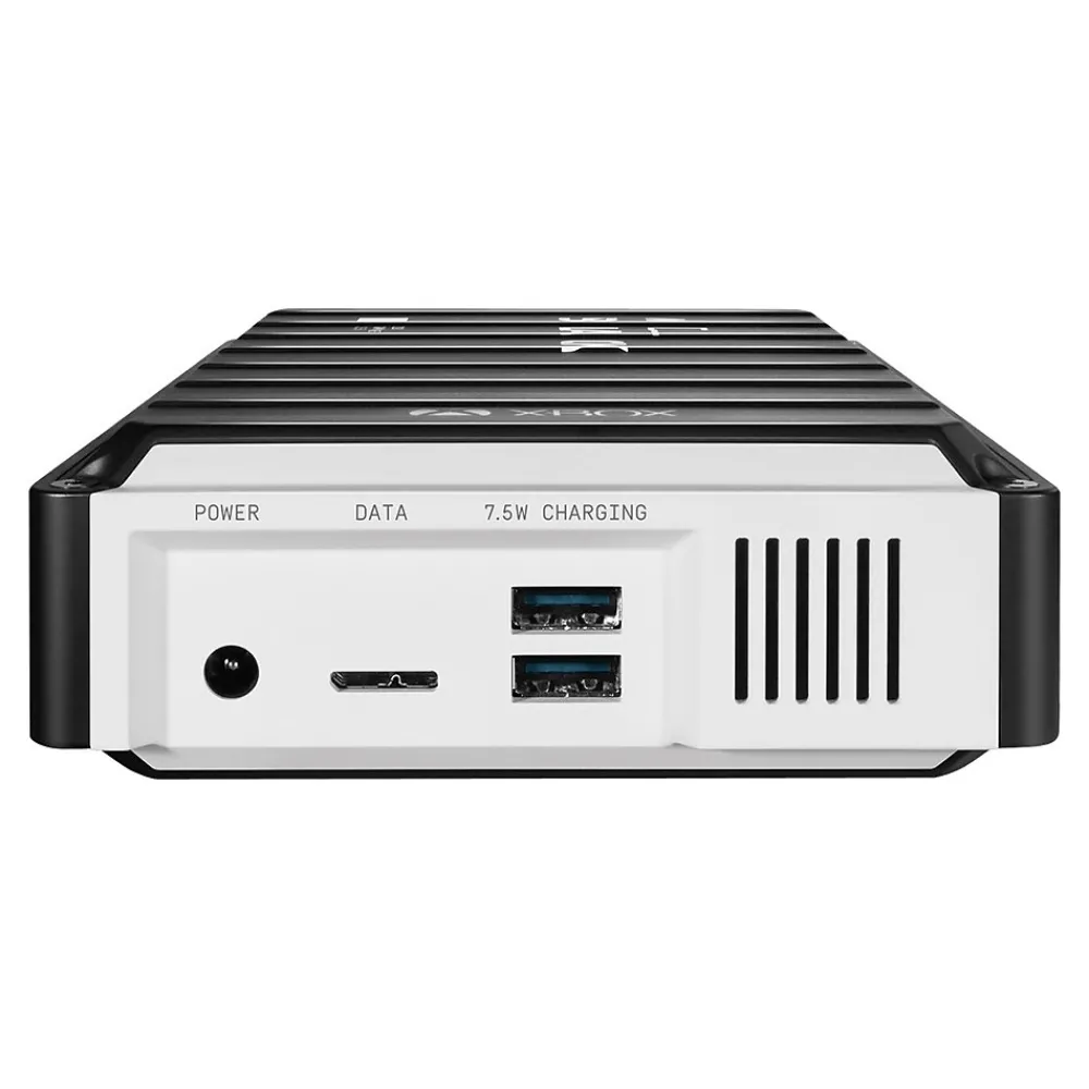 Clearance Western Digital WD WD_BLACK D10 Game Drive for Xbox One 12TB External Portable Hard Drive, Black (WDBA5E0120HBK-NESN)