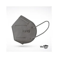 Disposable KN95 Face Mask, Adult, Dark Gray, 20 Masks/Box, 3 Boxes/Pack (TBN203226)<WeCare Hot