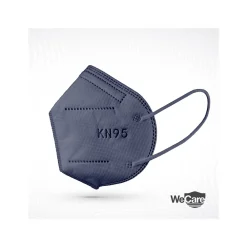 Disposable KN95 Face Mask, Adult, Navy, 20/Pack (WCKN106)<WeCare