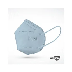 WeCare Ocean Tones Disposable KN95 Fabric Face Masks, One Size, Assorted Colors, 20/Pack, 50 Packs/Carton (TBN203261)