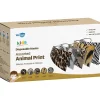 WeCare 3-ply Disposable Face Masks, Individually Wrapped, Kids, Assorted Animal Prints, 50/Box (WMN100082)