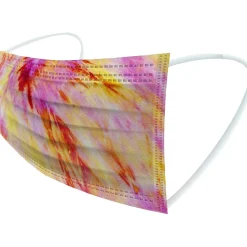 WeCare 3-ply Disposable Face Masks, Individually Wrapped, Adult, Assorted Colors, 50/Box (WMN100060)