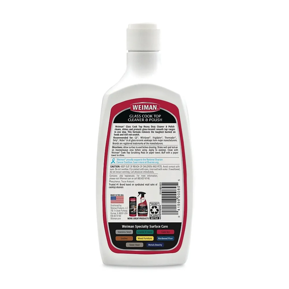 Glass Cook Top Cleaner and Polish, 20 oz. (WMN137EA)<Weiman Discount