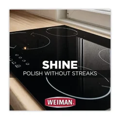 Glass Cook Top Cleaner and Polish, 20 oz, 6/Carton (WMN137)<Weiman Discount
