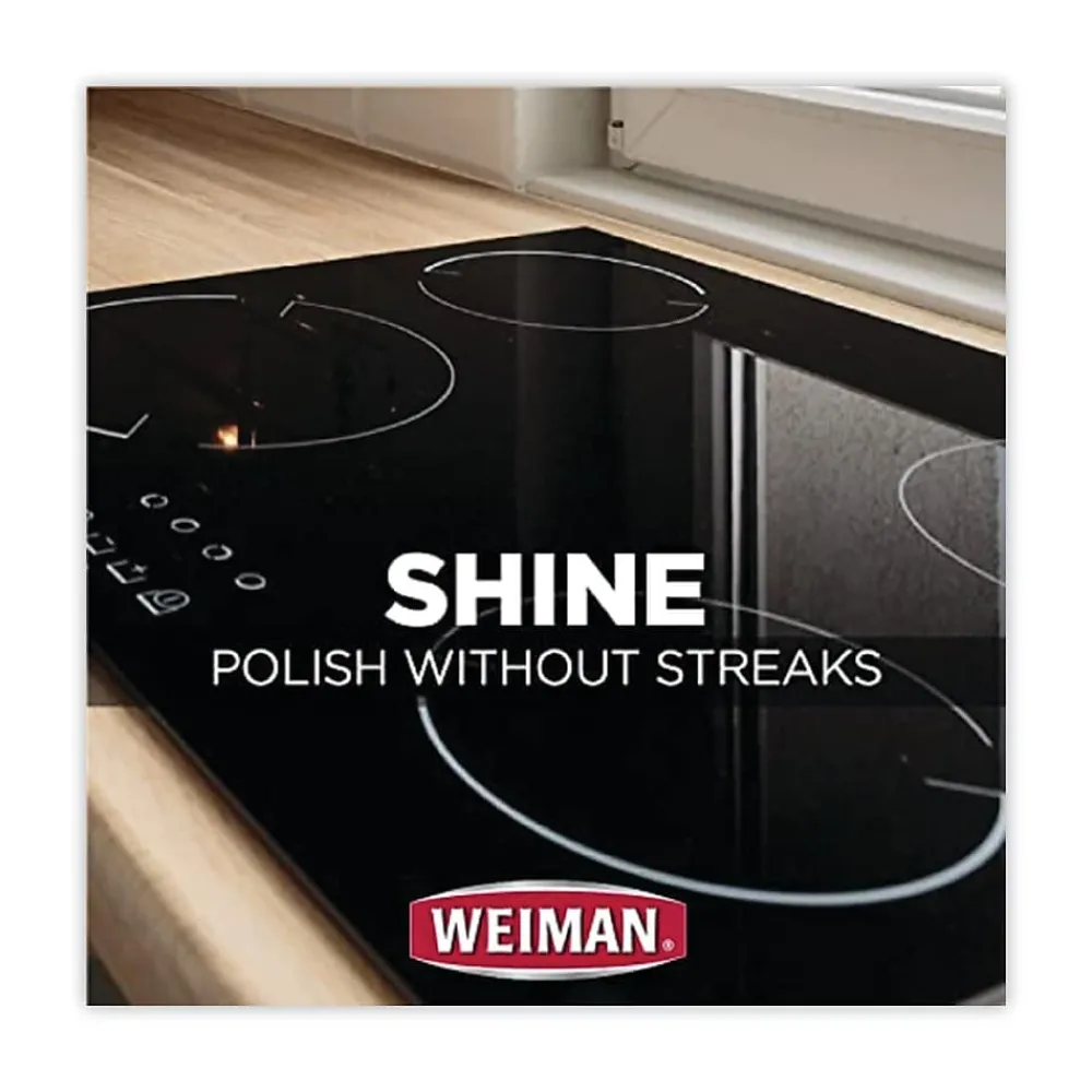 Glass Cook Top Cleaner and Polish, 20 oz, 6/Carton (WMN137)<Weiman Discount