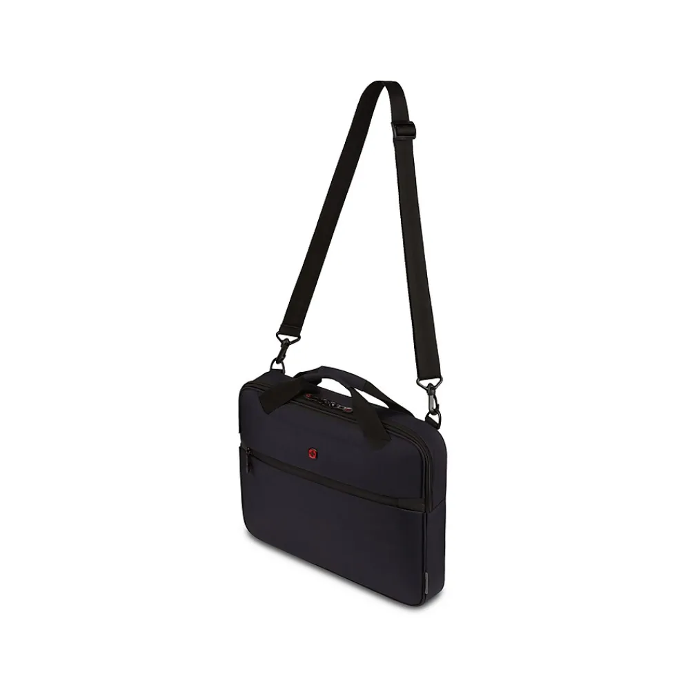Notion Laptop Slim Briefcase, Dark Navy Polyester (WG3863302581)<Wenger Sale
