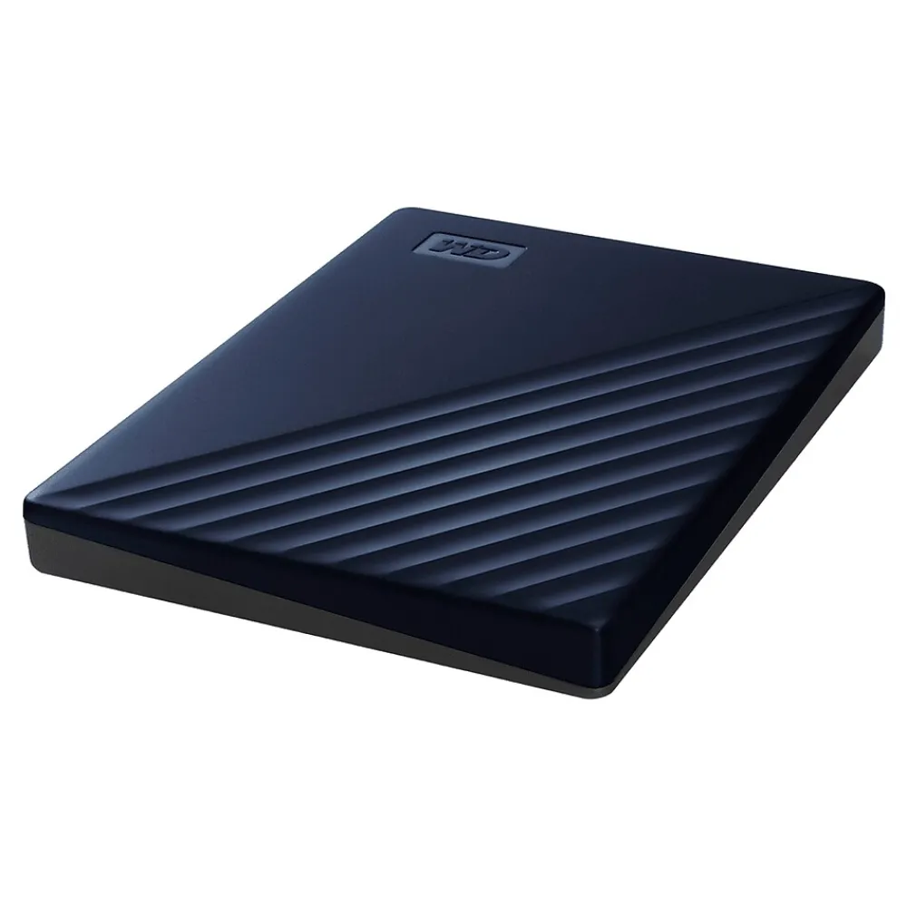 Western Digital My Passport for Mac 2TB Portable USB Hard Drive, Blue (WDBA2D0020BBL-WESN)
