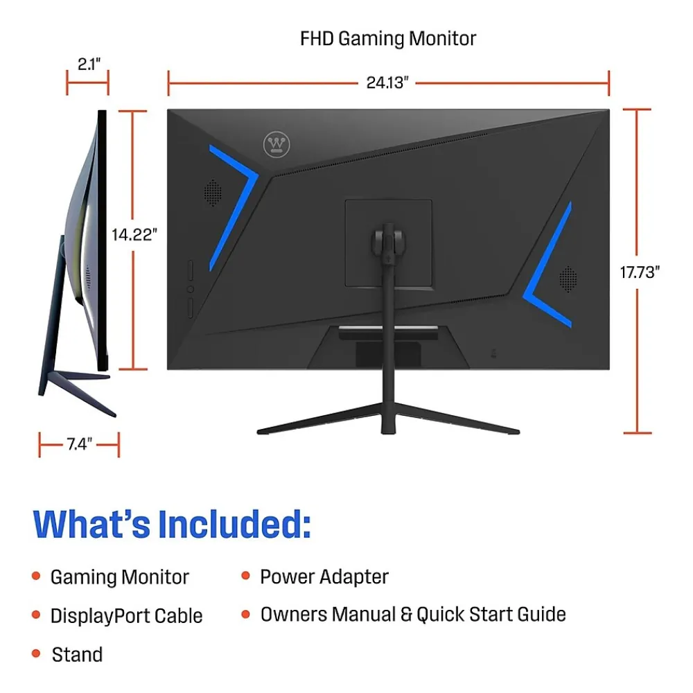 Best Westinghouse 27" 180 Hz FHD Gaming Monitor, Black (WM27FA9420)