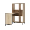 Corner Desks*Whalen Turing 48"W Workstation Desk, Desert Ash (SPLS-TU48CD)