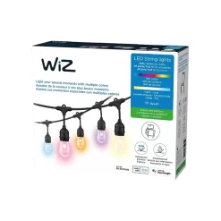 Philips Wiz Outdoor Light String With Smart Bulbs, Multicolor (604363)