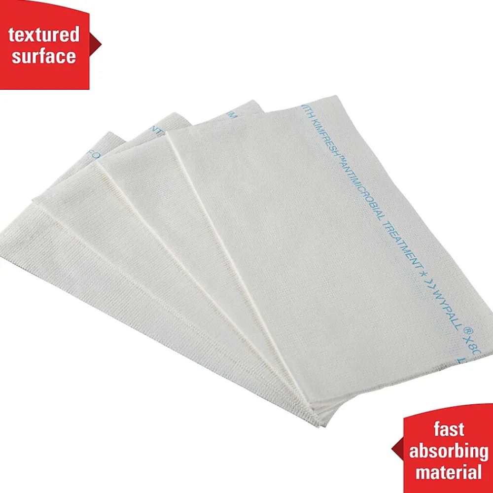 CriticalClean Foodservice Cloths, 12.5" x 23.5", White, 100 Sheets/Box (51631)<WypAll Online