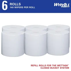 CriticalClean WetTask Disinfecting Wipes, Wipes/Container, 540/Carton (6471)<WypAll Sale