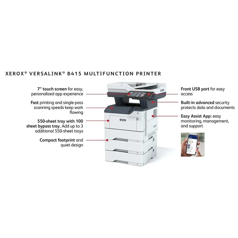 Xerox VersaLink B415/DN Multifunction Printer Laser Printer (B415/DN)