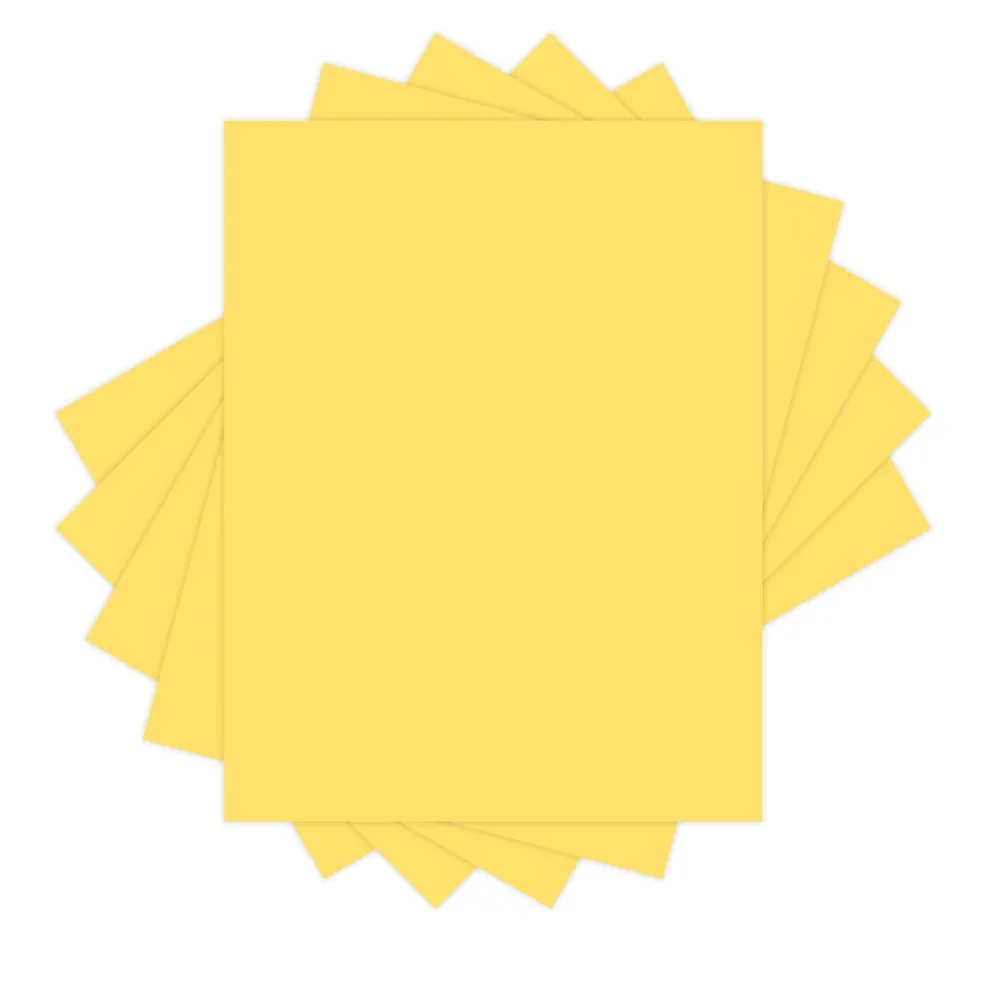 Large Quantity Paper*Xerox Vitality 30% Recycled Multipurpose Paper, 20 lbs., 8.5" x 11", Goldenrod, 500 Sheets/Ream (3R11055)