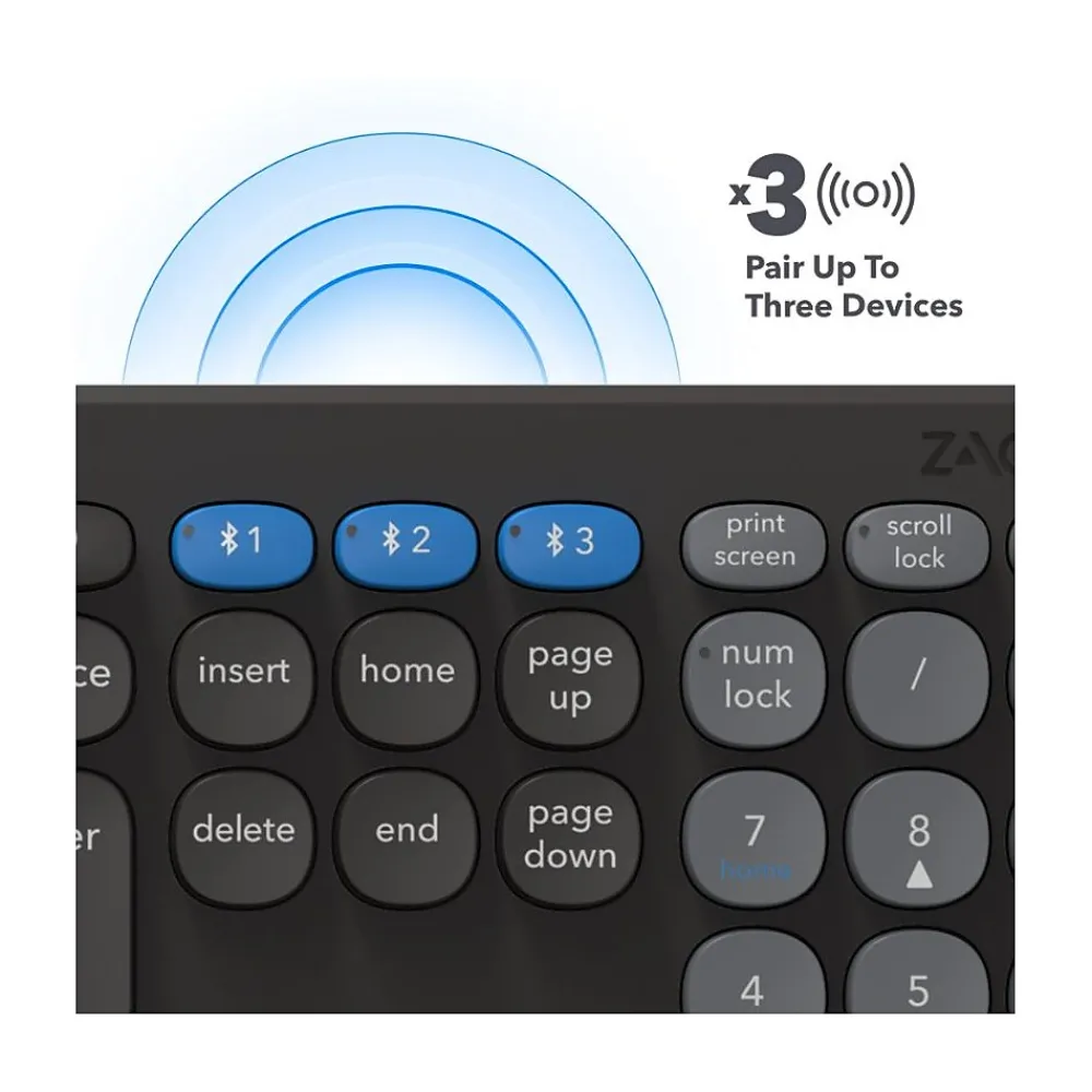 Best Zagg Pro Wireless Keyboard, Black (103210886)