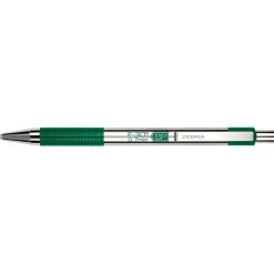 Pens|Zebra F-301 Retractable Ballpoint Pen, Fine Point, 0.7mm, Assorted Ink, 4 Pack (27174)