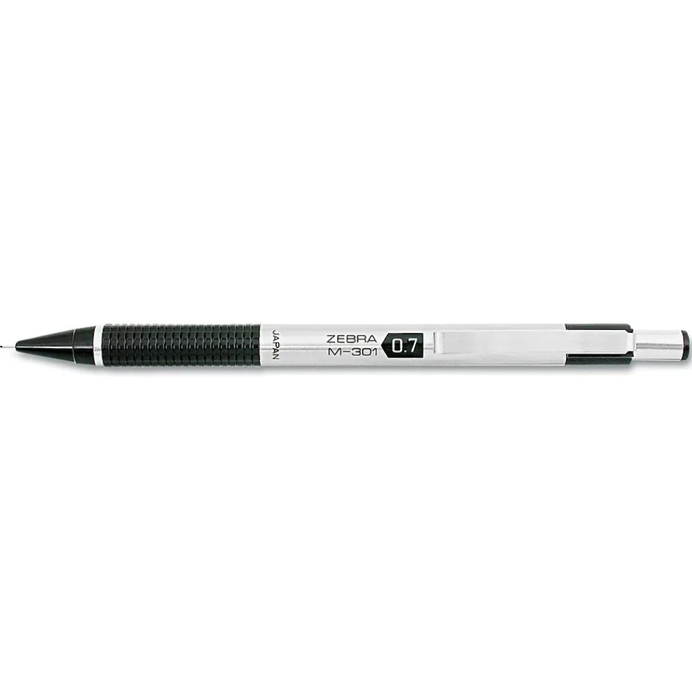 Pencils|Zebra M-301 Mechanical Pencil, 0.7mm, #2 Medium Lead (ZEB54310)