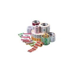 Labels|Zebra PolyPro 3000T Polypropylene Thermal Transfer Label, White, 4" x 2", 1,110 Labels/Roll, 4 Rolls/Case (18932)