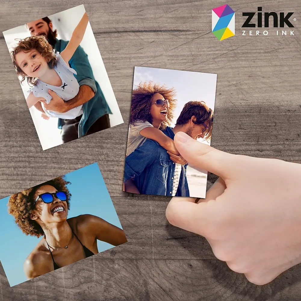 Photo Paper*Zink 2" x 3" Premium Glossy Instant Photo Paper Compatible with Polaroid Snap, Snap Touch & More