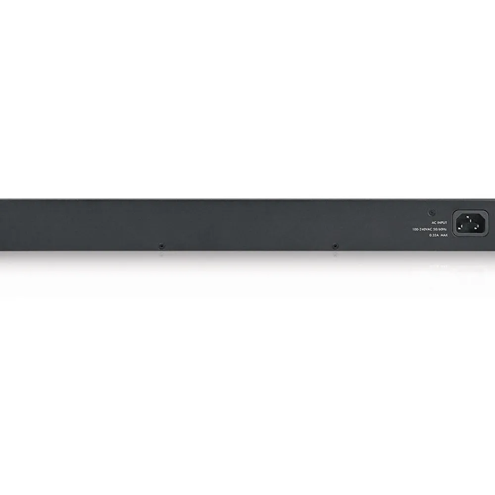 Outlet ZyXEL GS1900-24 24-Port Gigabit Ethernet Managed Switch, 10/100/1000 Mbps, Black (GS190024)